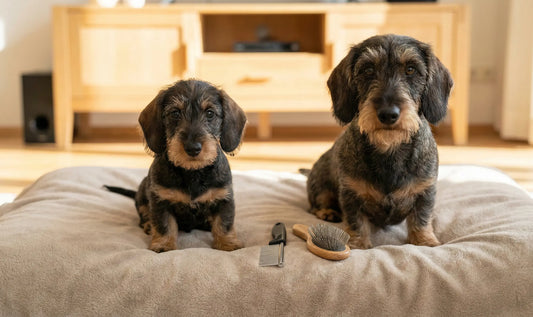 à quel âge toiletter un teckel poil dur