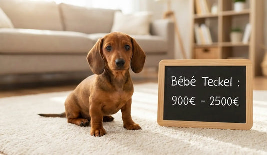 Combien coûte un bébé teckel ?