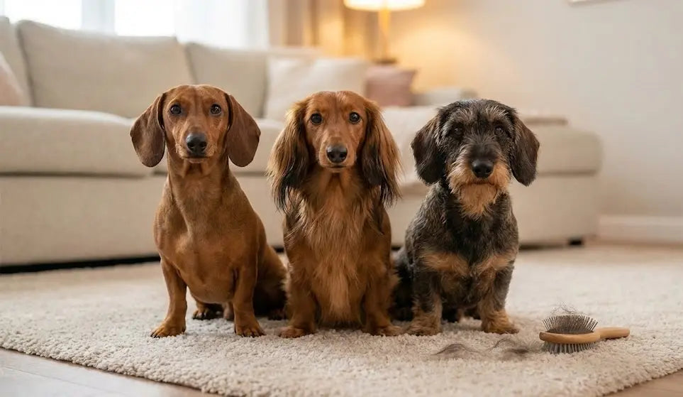 Est-ce que les Teckels perdent leurs poils ?