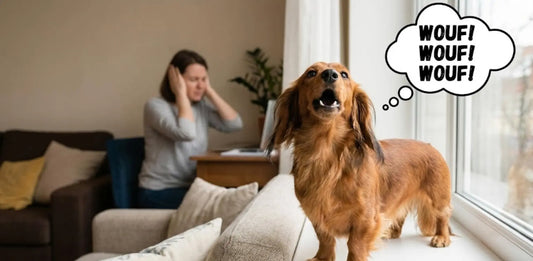 Mon teckel aboie tout le temps