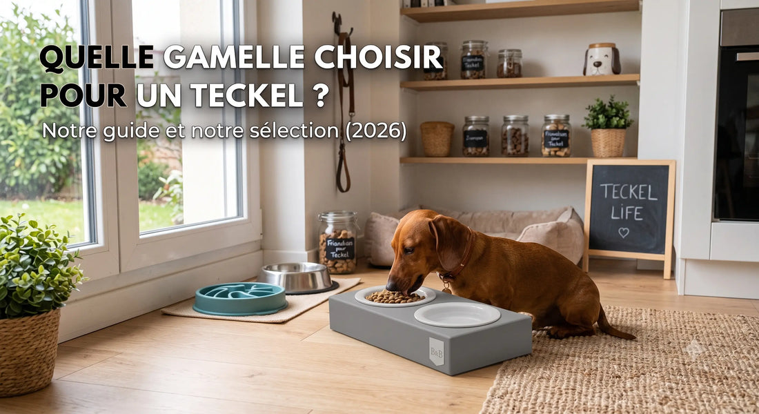 Quelle gamelle choisir pour un teckel ? Notre guide et notre sélection (2026)