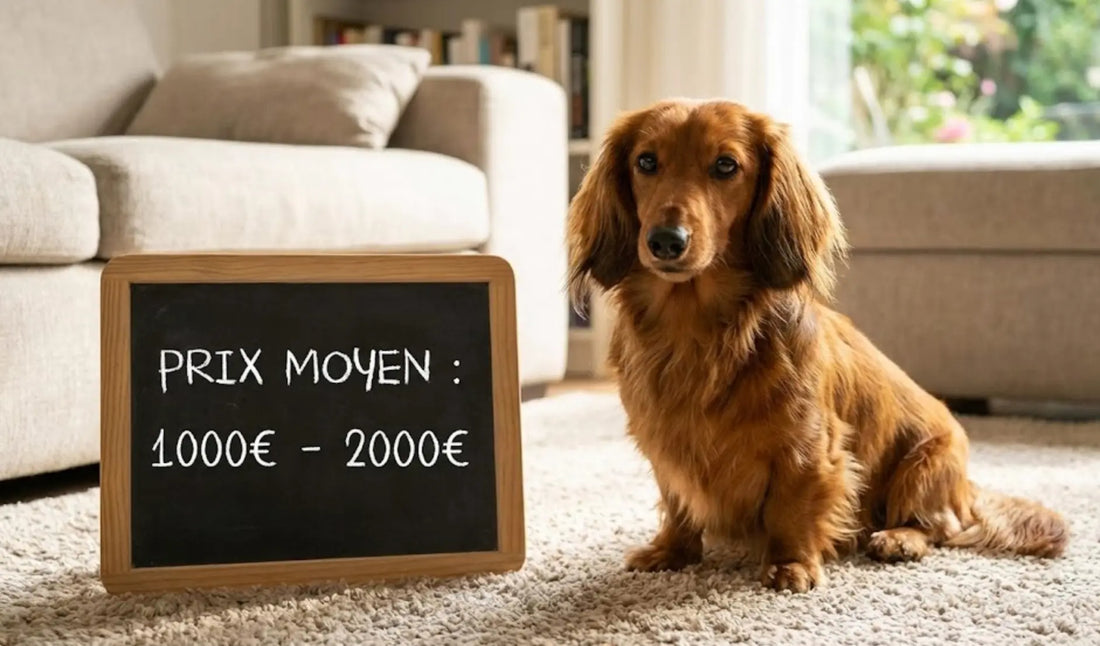 combien coute un teckel poil long