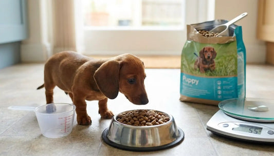 combien de gramme de croquette pour un chiot teckel ?