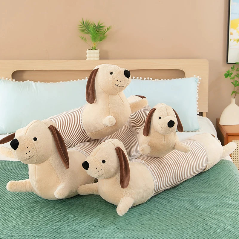 Peluche Teckel à Rayures