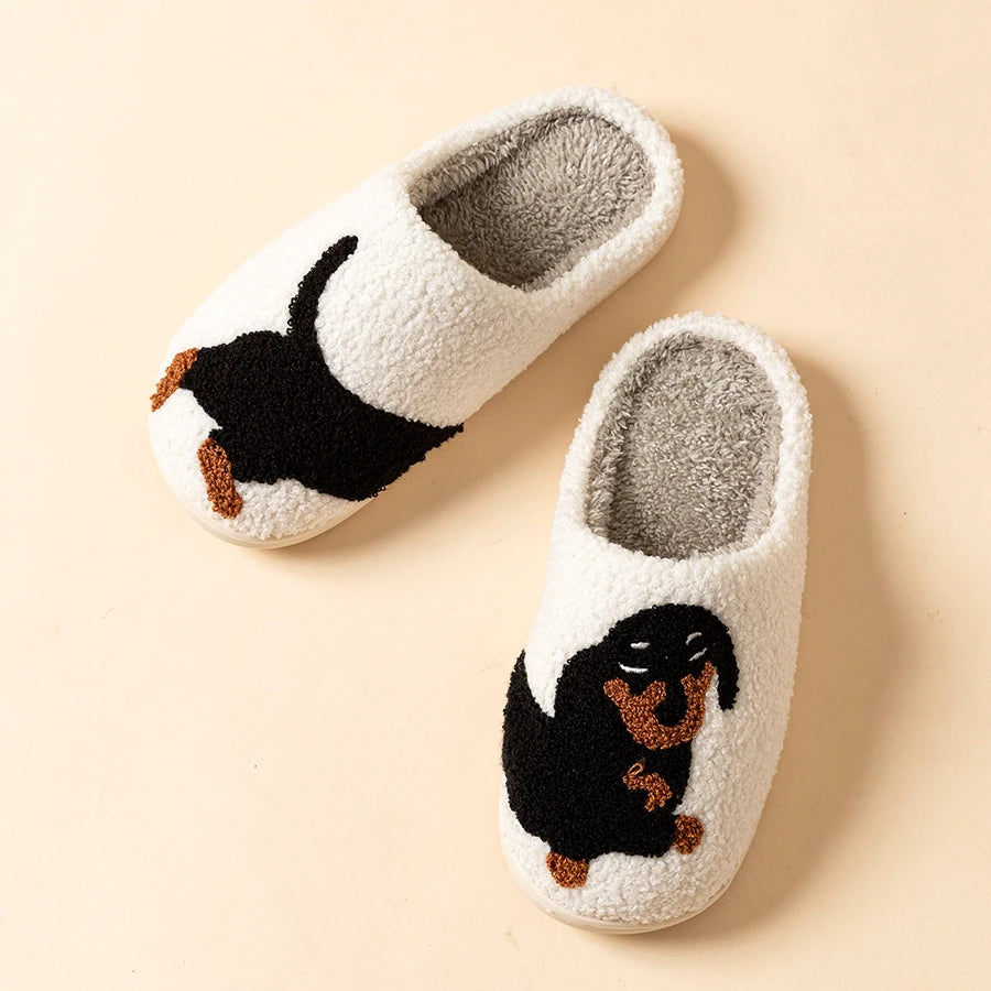 chaussons teckel