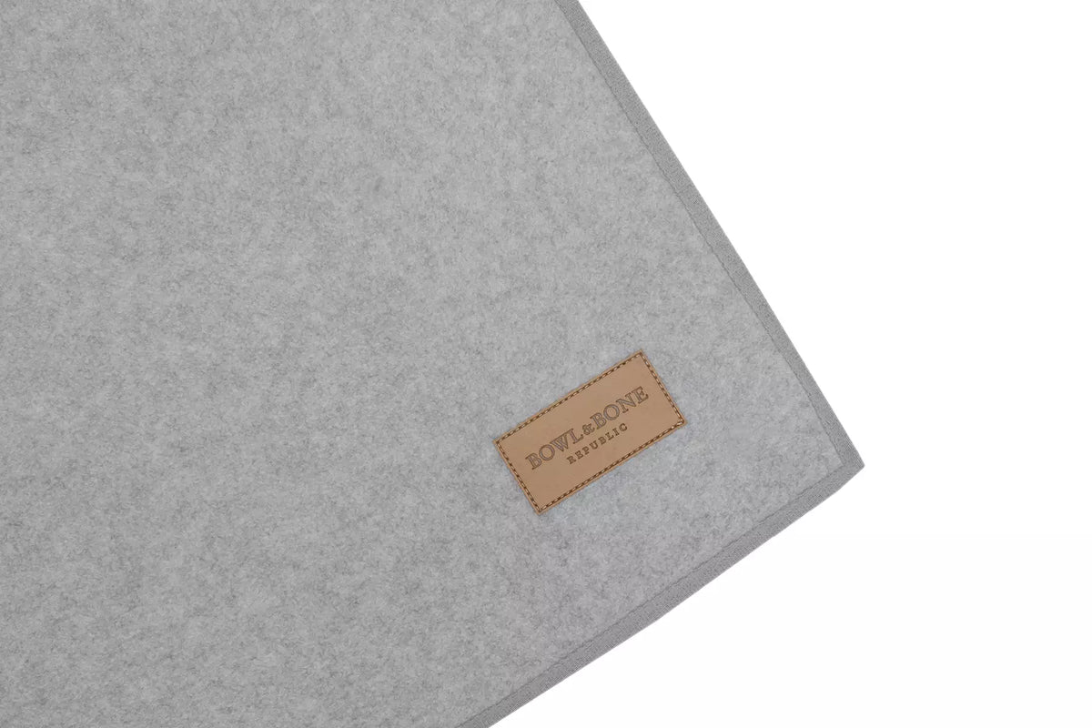Plaid Zen pour Teckel - Gris