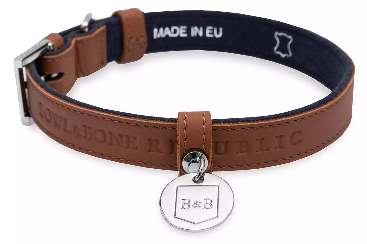 Collier Monaco pour Teckel - Noisette