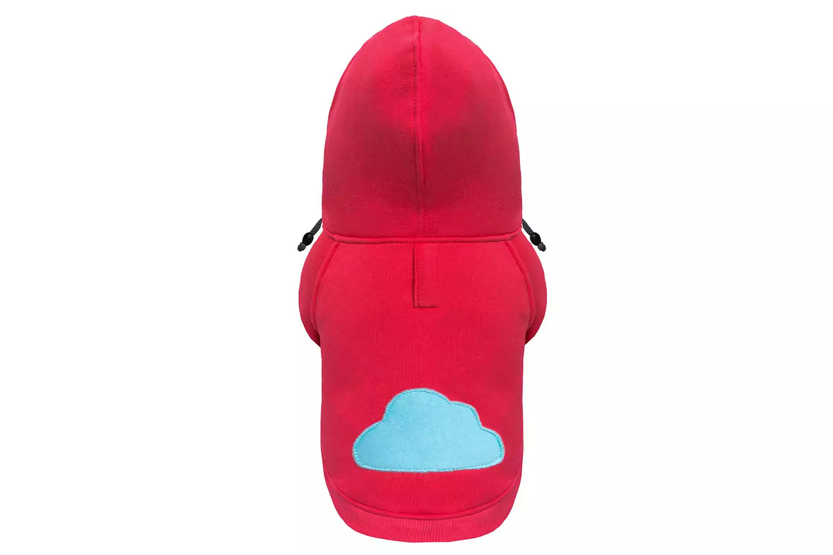 Sweat à Capuche Cloud pour Teckel - Corail