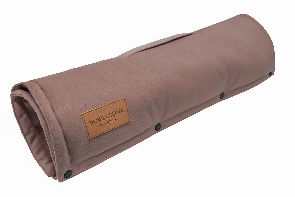 Tapis de Voyage Classic pour Teckel - Marron