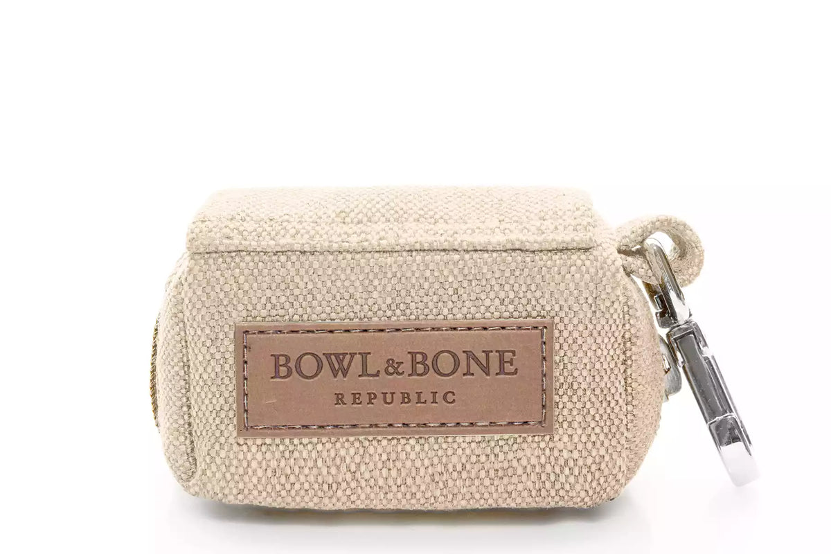 Porte-Sacs Mini pour Teckel - Beige