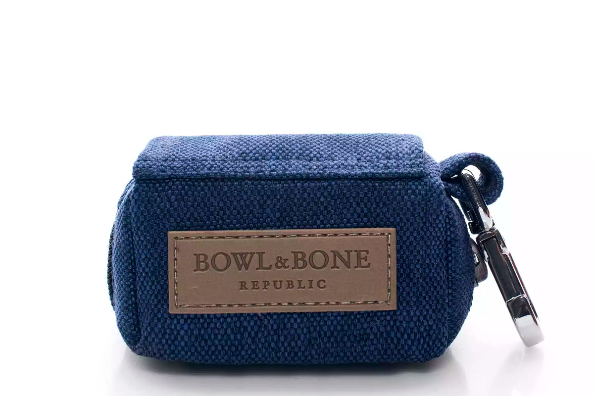 Porte-Sacs Mini pour Teckel - Marine