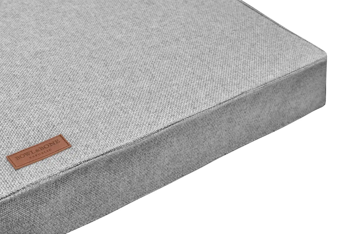 Matelas Orthopédique Bliss pour Teckel - Gris