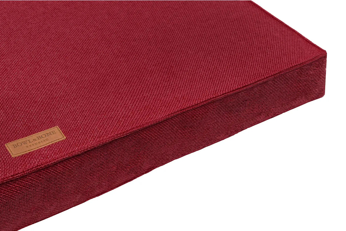 Matelas Orthopédique Bliss pour Teckel - Rouge