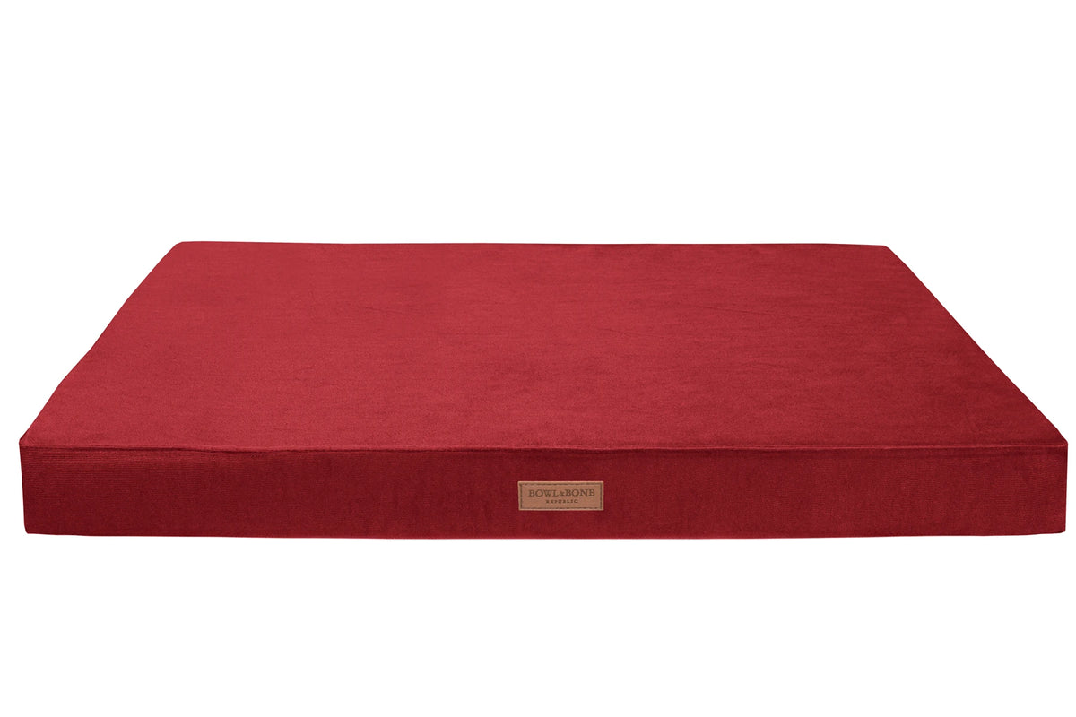 Matelas Orthopédique Classic pour Teckel - Rouge