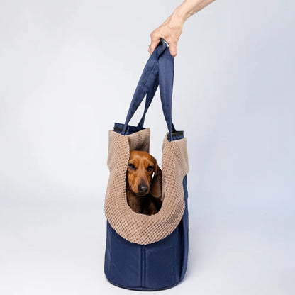 Sac de Transport pour Teckel Bleu