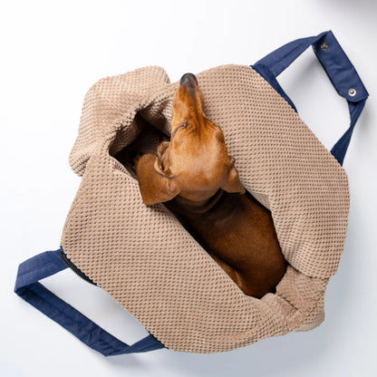 Sac de Transport pour Teckel Bleu